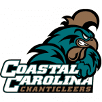 A coastal carolina university logo.